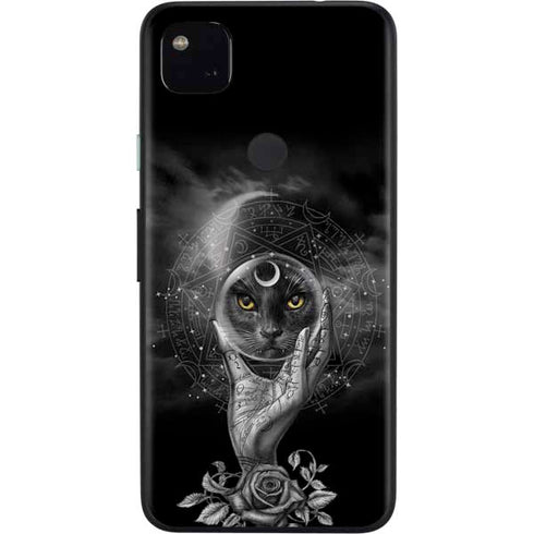 Alchemy Grimalkins Glass Google Pixel 4a Skin